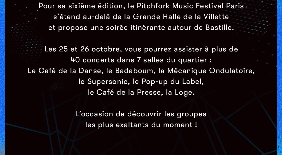 Picthfork Music Festival Paris 2016