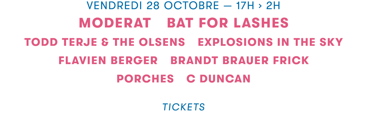 Picthfork Music Festival Paris 2016