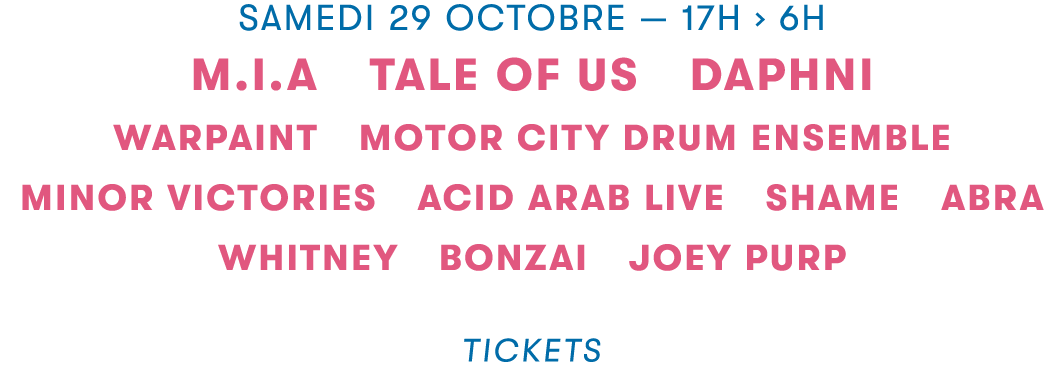 Picthfork Music Festival Paris 2016