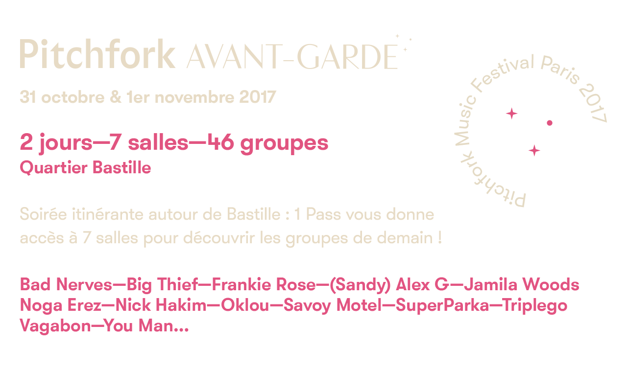 Picthfork Music Festival Paris 2017