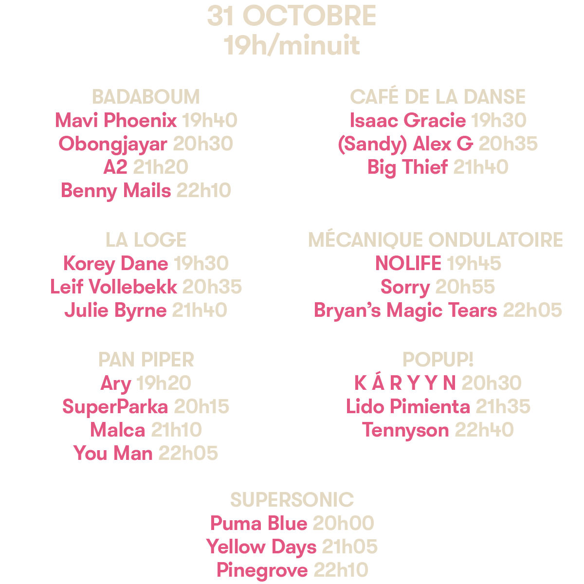 Picthfork Music Festival Paris 2017