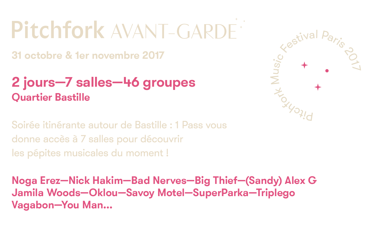 Picthfork Music Festival Paris 2017