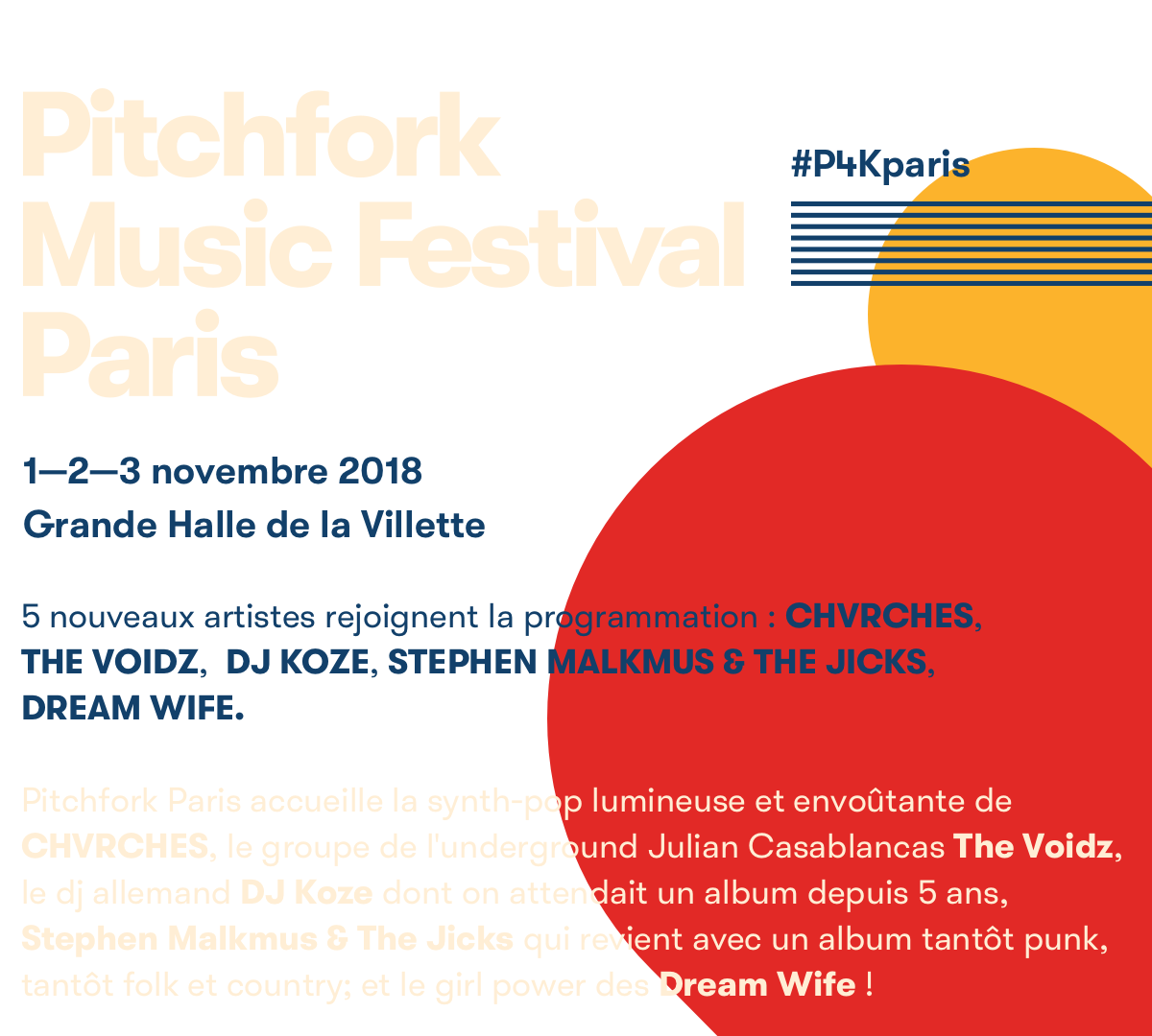 Picthfork Music Festival Paris 2018