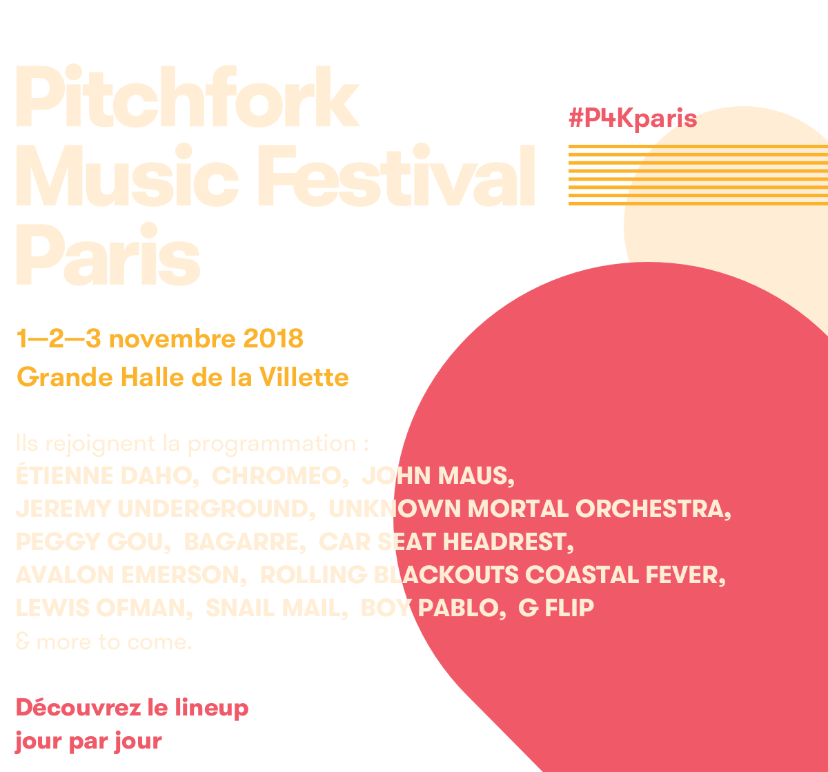 Picthfork Music Festival Paris 2018