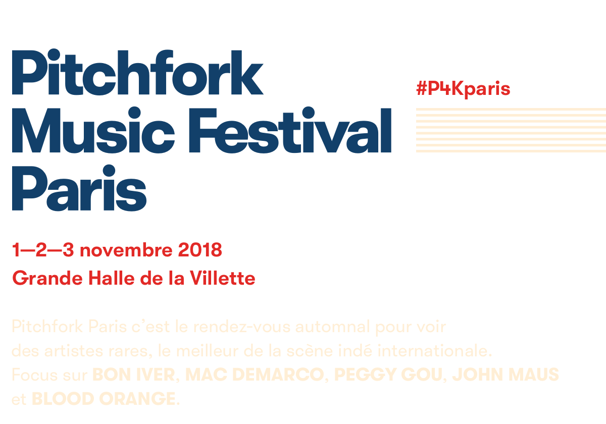 Picthfork Music Festival Paris 2018