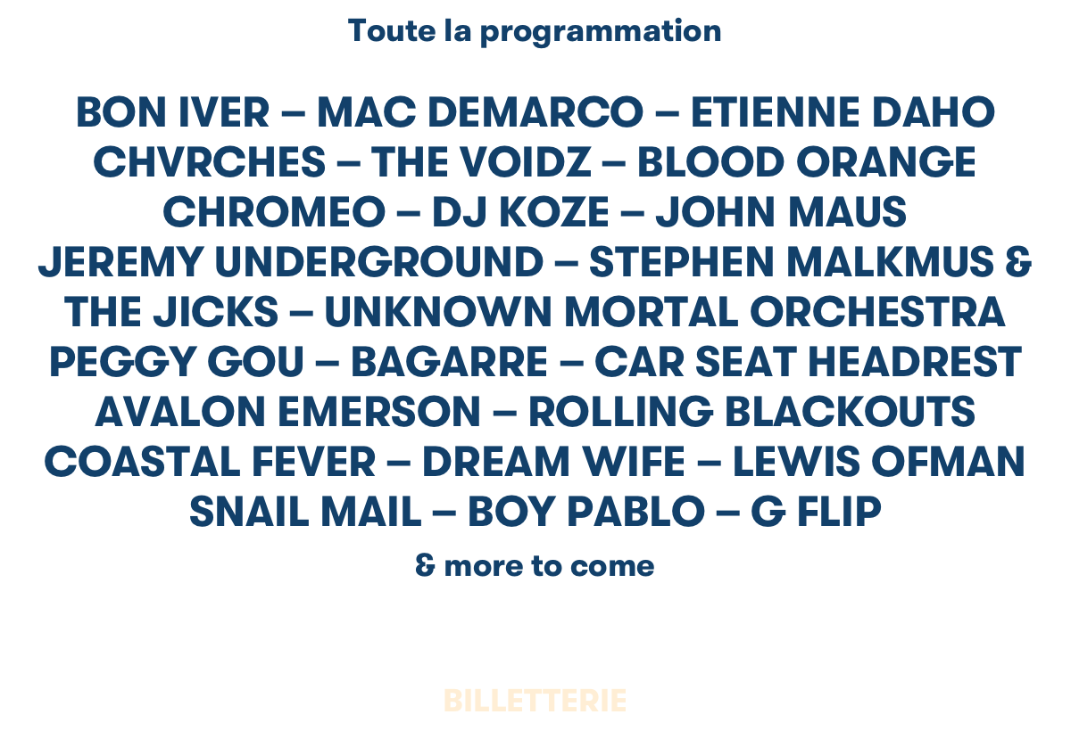 Picthfork Music Festival Paris 2018