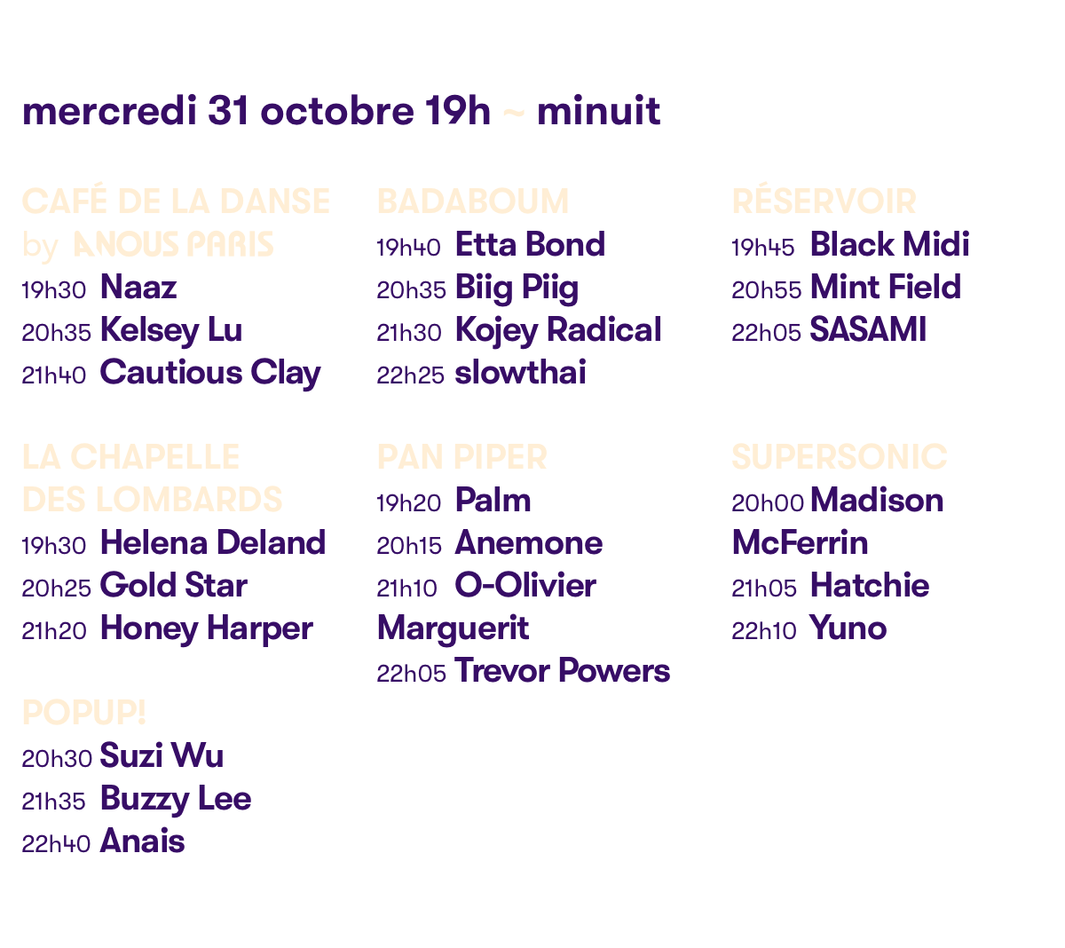 Picthfork Music Festival Paris 2018