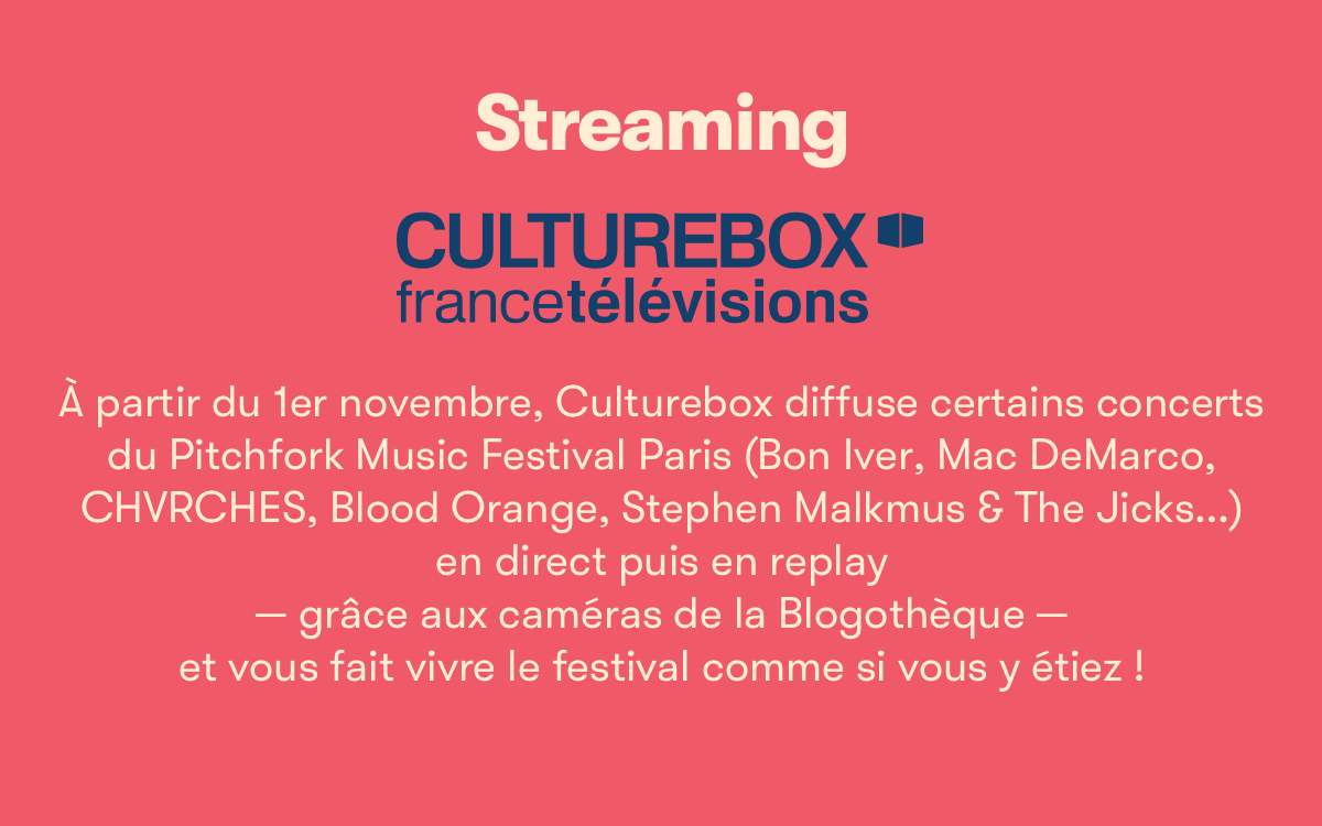 Picthfork Music Festival Paris 2018
