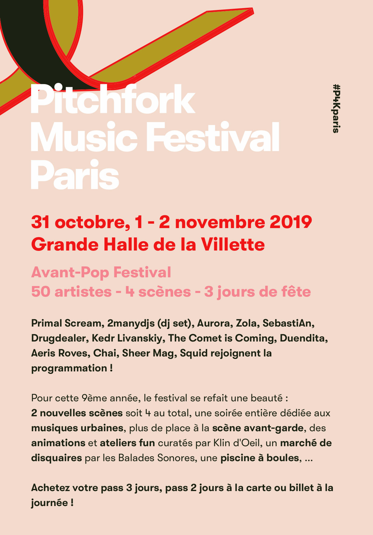 Picthfork Music Festival Paris 2019